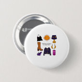 Sie sind schwer zu kaufen für Whimsigoth ästhetisc Button (Vorne & Hinten)