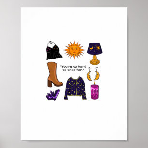 Sie sind schwer zu kaufen für Whimsigoth ästhetisc Poster