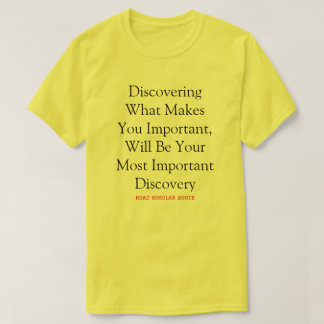 Sie sind sehr wichtig - T - Shirt von Straßengüter