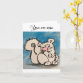 Sie sind selten karte (Gelbe Blume)