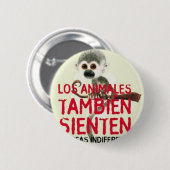 Sie sind Sentient Wesen Button (Vorne & Hinten)