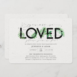 Sie sind so begeistert von der Kinderdusche der tr Einladung