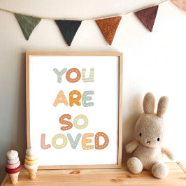 Sie sind so beliebt Rainbow Baby Kinderzimmer Poster