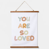 Sie sind so beliebt Rainbow Baby Kinderzimmer Wandteppich Mit Holzrahmen (Vorderseite)