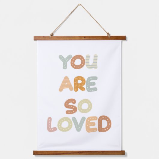 Sie sind so beliebt Rainbow Baby Kinderzimmer Wandteppich Mit Holzrahmen (Vorderseite)