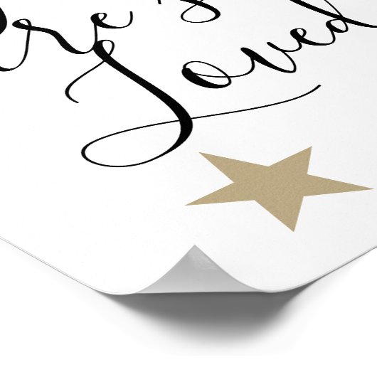 Sie sind so geliebt Mond und Sterne himmlisches Ki Poster (Ecke)