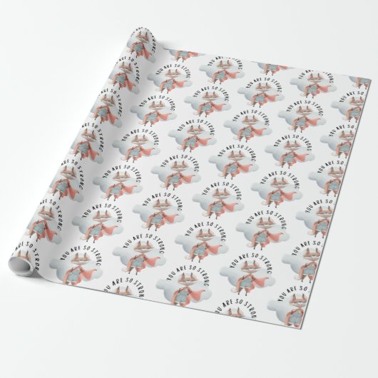 Sie sind so starke Fox-Wrapping Paper Sheets Geschenkpapier (Ungerollt)