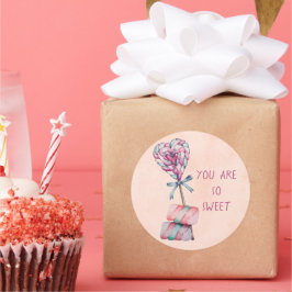 Sie sind so süß Valentinstag Bonbons Aufkleber