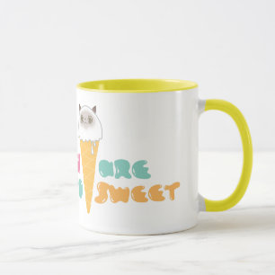 Sie sind so süße Tasse
