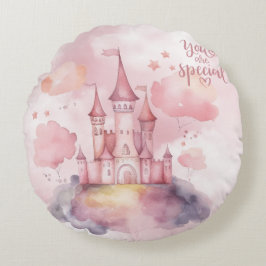 Sie sind Sonderpalast individuell anpassbar Rundes Kissen