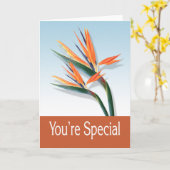 Sie sind spezielle Gruß-Karte Karte (Gelbe Blume)