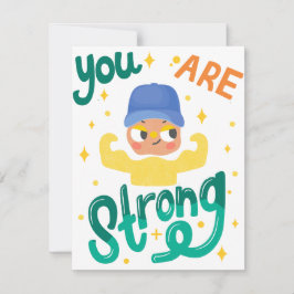 SIE SIND STARK FEIERTAGSKARTE