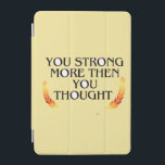 Sie sind stärker als Sie denken - elegantes Gold M iPad Mini Hülle<br><div class="desc">Erleben Sie Ihren Raum mit dieser eleganten und inspirierend Wandkunst, die das goldene Zitat enthält: "Sie sind stärker als Sie denken." Ideal für Schlafzimmer, Büros, Studentenwohnheime oder als herzliches Geschenk, um einen Liebsten in einer schwierigen Zeit zu erziehen. Mit seinen goldfarbenen Tönen und seinem eleganten minimalistischen Design fügt es jedem...</div>