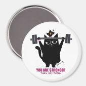 Sie sind stärker als Sie denken - Magnet (Vorderseite/Rückseite)