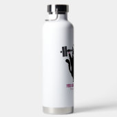 Sie sind stärker als Sie denken - Wasserflasche Trinkflasche (Rechts)