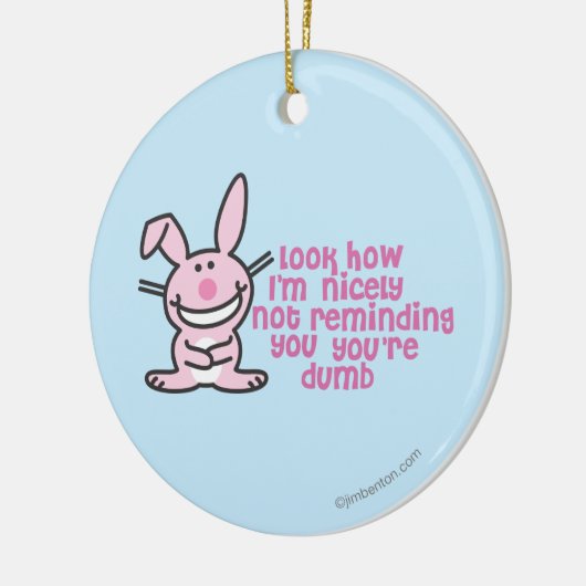 Sie sind stumm keramikornament (Links)