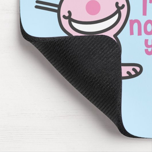 Sie sind stumm mousepad (Ecke)