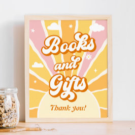 Sie sind Sunshine Baby Shower Books und Geschenke Poster