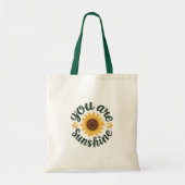 Sie sind Sunshine Tote Bag Tragetasche (Vorne)