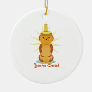 Sie sind süß keramik ornament