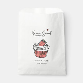 Sie sind süße Cupcake Valentine Gefallen Tasche Geschenktütchen