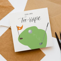 Sie sind T-Shirt-Golf Valentinstag Card