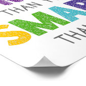 Sie sind tapferer, schlauer und klüger als ein Kla Poster (Ecke)