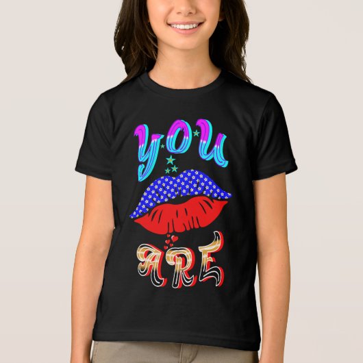 Sie sind Tri-Blend shirt (Vorderseite)