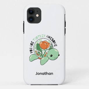Sie sind Turtley Phantastische Blume Sukkuline Tur Case-Mate iPhone Hülle
