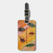 Sie sind UnbeLEAFable - Kids Art für CHOC Gepäckanhänger (Vorderseite vertikal)