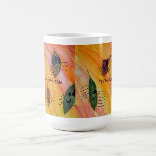 Sie sind UnbeLEAFable - Kids Art für CHOC Kaffeetasse (Mittel)