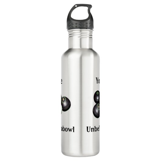 Sie sind unbelivabowulsche Rasenschüsseln, Wasserf Edelstahlflasche (Vorderseite)
