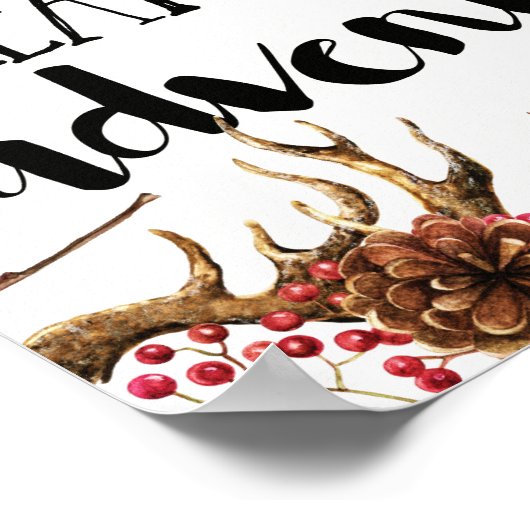 Sie sind unser Bestes Abenteuer Poster (Ecke)