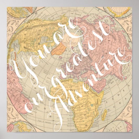 Sie sind unser bestes Adventure Kinderzimmer Babyz Poster (Vorne)