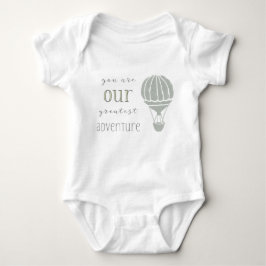 Sie sind unser beststes Abenteuer Baby Strampler