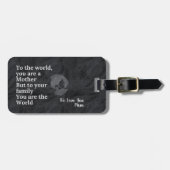 Sie sind unser Foto der Mama Gepäckanhänger (Vorderseite horizontal)