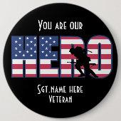 Sie sind unser Helden-Button Button (Vorderseite)