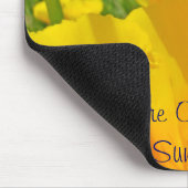 Sie sind unser Office Sunshine! Mousepad Poppy Blu (Ecke)