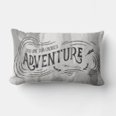 Sie sind unsere Beste Erlebnisfarbeninte Lendenkissen (Vorderseite)