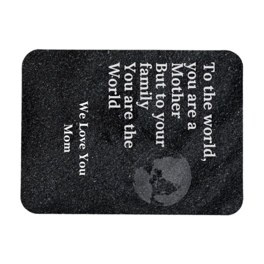 Sie sind unsere Mama Magnet (Horizontal)