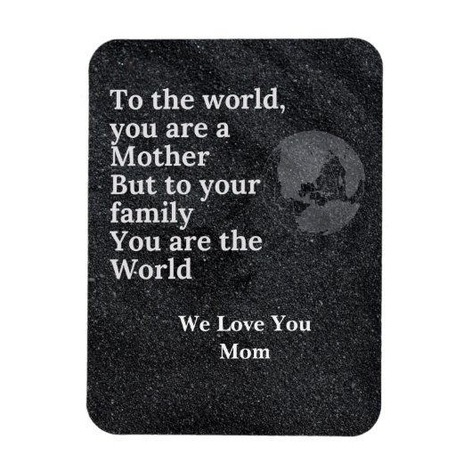 Sie sind unsere Mama Magnet (Vertikal)