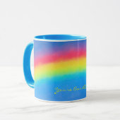 Sie sind unsere Rainbow-Tasse Tasse (Vorderseite Links)