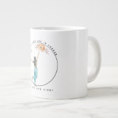 Sie sind verantwortlich für Ihre Lebensgeschichte Jumbo-Tasse (Vorderseite Rechts)