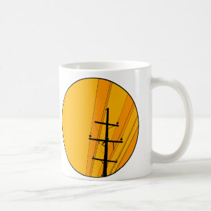Sie sind verbunden worden kaffeetasse