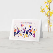 SIE SIND **VERLOBT** SIE HABEN ES GETAN!!! KARTE (Gelbe Blume)