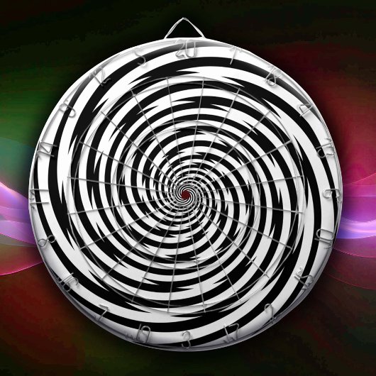 Sie sind verrückt Hypnose Spirale Dartscheibe