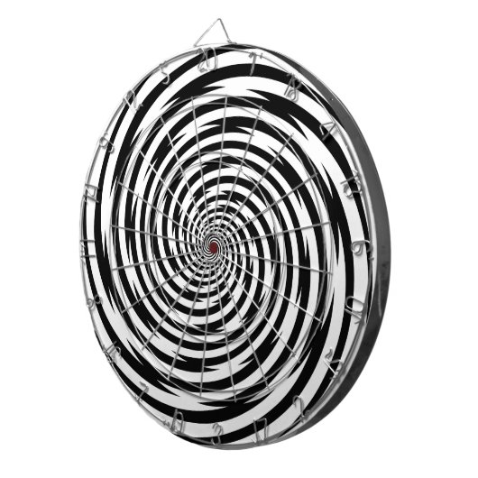 Sie sind verrückt Hypnose Spirale Dartscheibe (Vorderseite rechts)