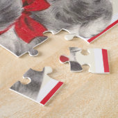 Sie sind Vintage Valentintagskätzchen Puzzle (Seite)