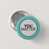 Sie sind von Bedeutung Button (Vorne & Hinten)