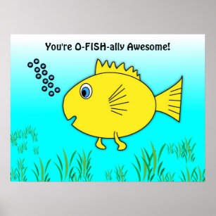 Sie sind von Fischgründen aus offiziell Phantastis Poster